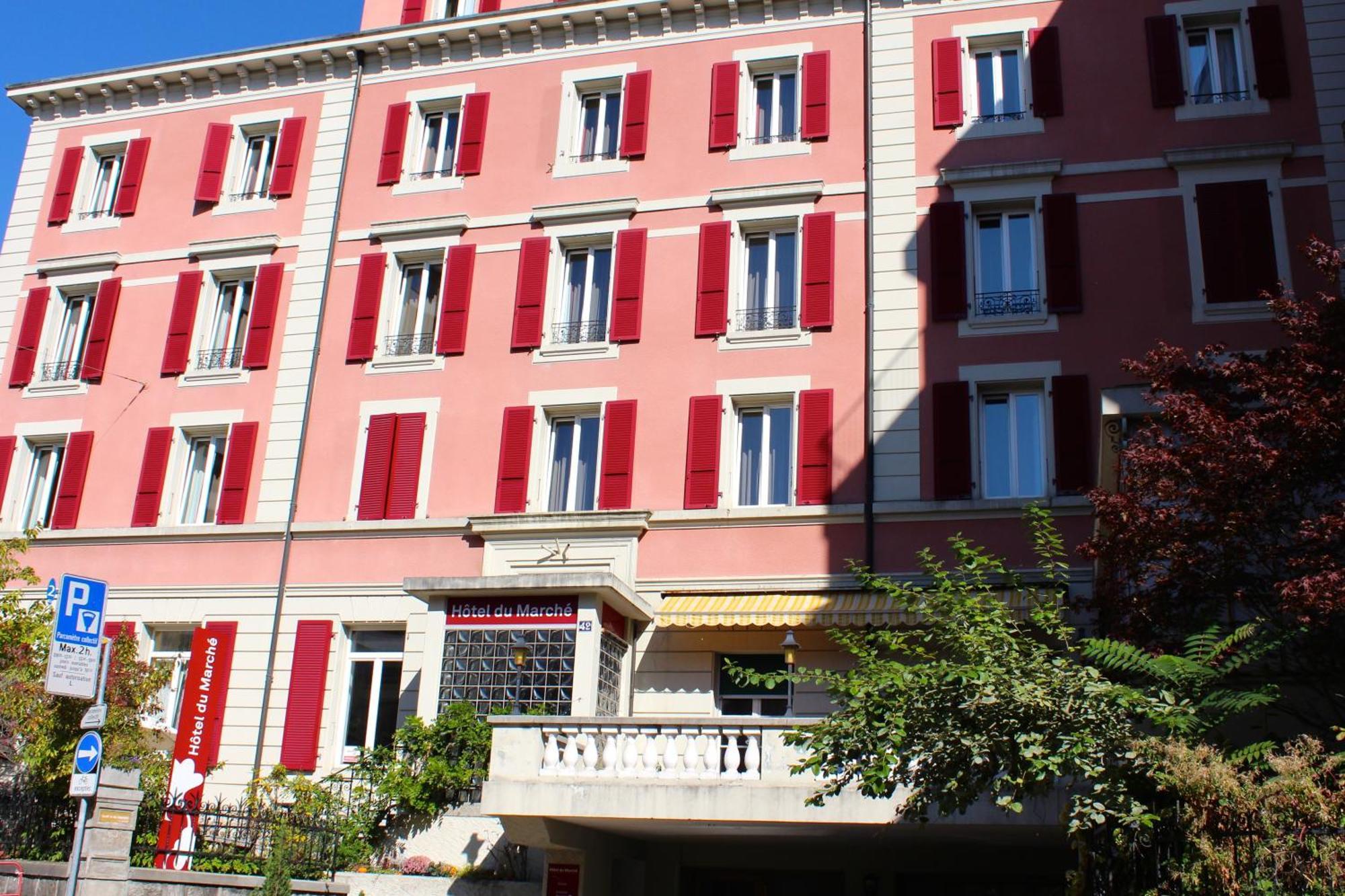 Hotel Du Marche Лозанна Екстер'єр фото